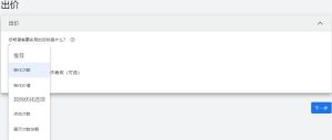 Google广告出价策略